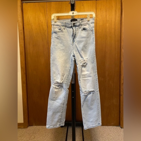 Kendall & Kylie Denim - Kendall & Kylie The Icon High Rise Straight Leg Jeans Size 7